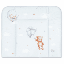 Wickelauflage Wickelunterlage abwaschbar und wasserdicht 75x72 cm - Teddybären B