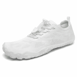 👣 SAGUARO Barfußschuhe für Damen und Herren | Zehenschuhe für Outdoor Fitness | Rutschfeste Traillaufschuhe mit Zero-Drop Sohle