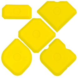 🔧🔨 Fugenglätter Set 5-tlg - Fugenabzieher Set für Silikon und Acryl 🔨🔧