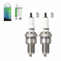 TORCH 2stks F7RTC Zündkerze Ersetzen für NGK 5534/BPR7ES V-line-19 🛠️