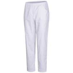 MISEMIYA - Arbeitshosen Unisex ELASTISCHE Taille UNIFORM KLINIK Krankenhaus Reinigung TIERARZT Gesundheit GASTGEWERBE - BZ-6802 XL Weiß 21