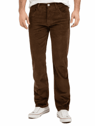 Rock Creek Herren Cordhose Regular Fit H-399 38W / 32L Braun