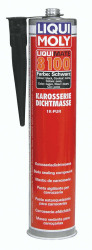 LIQUI MOLY Liquimate 8100 1K-PUR schwarz | 300 ml | Karosserieschutz | Dichtstoff | Unterbodenschutz | Art.-Nr.: 6146, farblos
