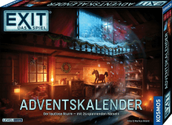 KOSMOS 683009 EXIT - Das Spiel Adventskalender, Der lautlose Sturm, mit 24 spannenden Rätseln ab 10 Jahren, Escape Room Spiel vor Weihnachten, für Kinder, Jugendliche und Erwachsene