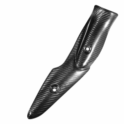 DEWIN Z900 Carbon Auspuffblende, Motorrad Hitzeschild Motorrad Auspuffanlage Carbon Hitzeschild Schalldämpferabdeckung Passend for Z900 17-19