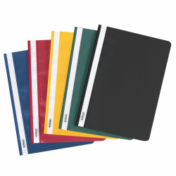 Herlitz Schnellhefter A4, Kunststoff, sortierte Farben, 10 Stück