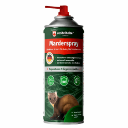 Marderspray für Auto, Dachboden & Garage | 400 ml | Sofortiger & Langfristiger Schutz für Marder und Objekte durch effektive Marderabwehr | Marderschreck Made in Germany