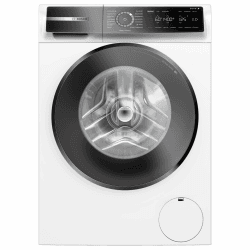 Bosch WGB244040 Serie 8 Smarte Waschmaschine, 9kg, 1400 UpM, Made in Germany, Active Water Plus Maximale Energie- und Wasserersparnis, Iron Assist Dampf zum Entknittern, Mini Load