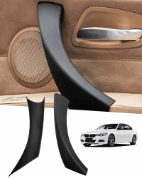 E90 Türgriff Handschuh, Innentürgriff e90 e91 Innentürgriff Schnalle e90 Innentürgriff Rechts+Links Innentürgriff Schnalle Kompatibel mit BMW E90 E91 für BMW 3er (schwarze Schnalle rechts)