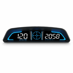 Speedometer, reception of satellite signals, display of speed and other functions, auto head up display, can be used on all vehicles
