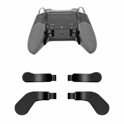 Mcbazel 4 Stück Metall Trigger Paddles für Xbox One Elite/Xbox One Elite Series 2 Controller