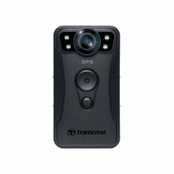 Transcend DrivePro Body Camera 40 mit 128 GB Speicher, 2K QHD 1440P 60fps, IP68-Einstufung, WLAN, GPS, elektronischer Bildstabilisierung und 11-Stunden-Akku – TS128GDPB40A