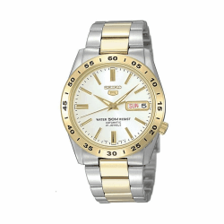 Seiko Herrenuhr Seiko 5 Silber Gold Automatik