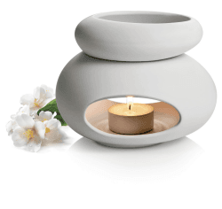 Tescoma Duftlampe FANCY HOME, Stones, Keramik, Weiß