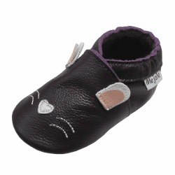 Mejale Baby Lederschuhe Infant Crawling Kleinkind Mokassins Braun Weiß Lila Navy Nette Jungen Mädchen Hausschuhe 17/18 EU Lila