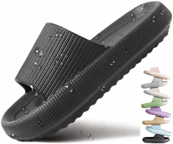 VEXITO Orthoslipper Original Bergxperten Cozy Slides Unisex Wolkenschuhe Pillow Slippers mit dicker weicher rutschfester Sohle Gr. 34-47