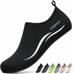 Badeschuhe Wasserschuhe Strandschuhe Schnell Trocknend Schwimmschuhe Breathable Aquaschuhe Surfschuhe für Herren Damen Gr.34-47