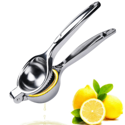 7 cm Zitronenpresse Handpresse, Zitruspresse Manuell, Anti-Ätzmittel, Durchmesser Lemon Squeezer, Schweres Saftpresse Manuell für Bar, Küche, Restaurant, Langlebig