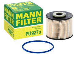 MANN-FILTER PU 927 x Kraftstofffilter - für Pkw + Transporter