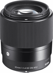 Sigma 30mm F1,4 DC DN Contemporary Objektiv für Sony-E Objektivbajonett