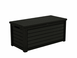 Aufbewahrungsbox/Kissenbox Blackwood, 623 Liter trockener & belüfteter Stauraum - mit Gasdruckfedern - Deckel bis zu 272 kg belastbar
