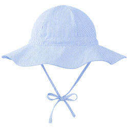 Sonnenhut Baby Hut Kinder Verstellbarer Faltbare UV-Schutz mit Verstellbarem Bindebändern und Breite Krempe