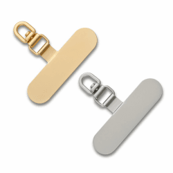 CHUQING Gold Handykette Universal Pads Phone Lanyard Patch Handyband Universalpads Silber Telefon Patch 2 Stück