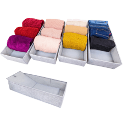 PAX100 FileFolding Box für IKEA Pax Kleiderschrank; DAS ORIGINAL; passgenau; Stabiler Boden; Schubladen Ordnungssystem, 4er Set