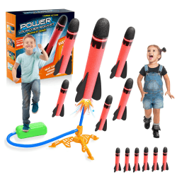 Rakete Luftdruck, Outdoor Spielzeug für Kinder - Geschenke für Jungen Mädchen