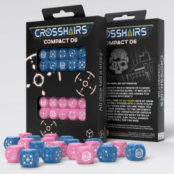Q-Workshop Crosshairs Compact D6: Blue & Pink