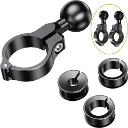 1 Zoll Kugelhalterung Zubehör Aluminiumlegierung Passend für Lenkerhalterung Kugel Kompatibel mit 1" Kugelpfannensystemen (R3*2)
