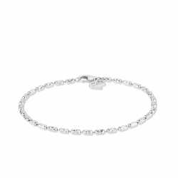 Schmuckstücke mit Glitzereffekt aus 925 Sterling Silber - 45 cm lang - The Glitter One