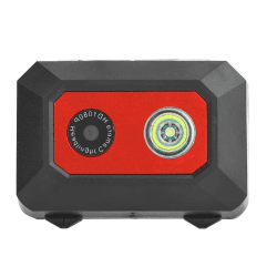 Bewinner Outdoor-Sportkamera, HD 1080P-Nachtsichtkamera mit Kopfhalterung, rutschfeste Kleinformatkamera für Outdoor-Reisen/Extremsportarten, 2-in-1-Design-Scheinwerfer, Nachtlichtfunktion