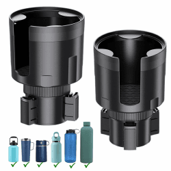 Auto Getränkehalterung,Auto-Getränkehalter-Expander-Adapter mit Verstellbarer Basis,Universeller Cup Holder Auto Wasserflaschenhalter,Flaschenhalter für Kaffeebecher und Getränkedose