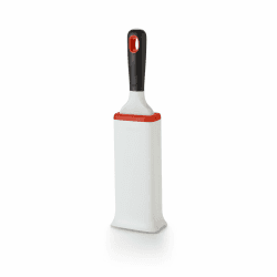 OXO Good Grips FurLifter Selbstreinigende Flusenbürste/Möbelbürste, Weiß