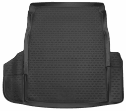 Walser XTR Kofferraumwanne für BMW 5er (E60) Limousine 2001-2010, 100% passgenaue Antirutschmatte Auto, Gummimatte Auto, Kofferraum Schutzmatte, Anti Rutsch Matte Gummi, Auto Gummimatten