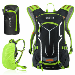 Fahrradrucksack 20L/25L/30L (9 Farben)-Wasserdichter Ultraleicht-für Damen & Herren Multifunktionaler-mit Regenschutzkappe/Helmabdeckung Rucksäcke MTB Mountainbike