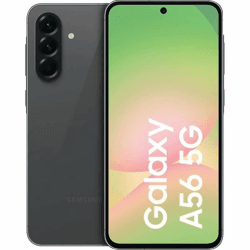 Samsung (A566 Galaxy A56 Dual 5G, 128 GB, 8 GB RAM (Graphite), Grau - Deutsche Version