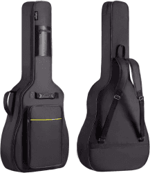Gitarrentasche Akustikgitarre Gig Bag Guitar Case wasserdicht gepolsterte Gitarre Rucksack Verdickte Gitarrentasche für 39 40 41 Zoll Gitarren