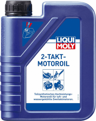 LIQUI MOLY 2-Takt-Motoroil | 1 L | 2-Takt-Öl | Art.-Nr.: 1052, farblos