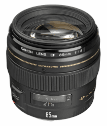 Canon EF 85mm F1.8 USM Objektiv (58mm Filtergewinde) schwarz