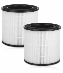 2 Stück HEPA-Ersatz Ersatzteil Aktivkohlefilter-Set Kompatibel mit Philips 800 Series Luftreiniger, Teilenummern FY0194/30, FY0293/30. Geeignet für AC0830/10 AC0820/30、AC0820/10、AC0819/10、AC0850/11