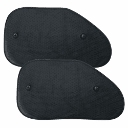 4410008 Seitlicher Sonnenschutz, Schwarz, 38X65 cm
