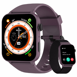 Blackview Smartwatch Damen Herren,1,85'' Fitnessuhr mit Tätigen und Annehmen von Anrufen, Sportuhr,100+ Sportmodi, Schrittzähler Schlafmonitor Herzfrequenz, Smart Watch Fitness Tracker für Android iOS