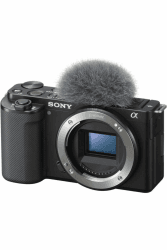 Sony Alpha ZV-E10 APS-C spiegellose Vlog-Kamera (schwenkbares Display für Vlogging, 4K-Video, Echtzeit-Augen-Autofokus)