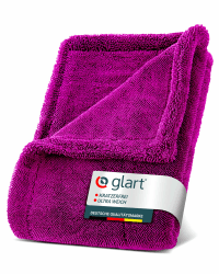 Glart Twist Auto Trockentuch XXL - 60x40cm, extra saugfähiges Mikrofasertuch. Ideal für kratzerfreies Trocknen vor Autopolitur und nach Felgenreinigung. Geeignet für Auto & Motorrad
