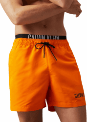 Calvin Klein Herren Badeshorts Medium Double Mittellang