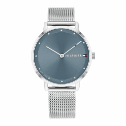 Tommy Hilfiger Analog Quarzuhr für Damen - Erhältlich mit Edelstahlarmband, Mesh-Armband oder Lederarmband.