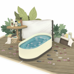 papercrush® Pop-Up Karte Wellness Gutschein - 3D Gutscheinkarte zum Geburtstag (Sauna & Spa) - Wellnessgutschein für Massage & Beautybehandlung, Geldgeschenk für Frauen, beste Freundin, Männer & Paare