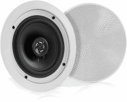 Pyle 13cm- Deckenlautsprecher, Einbaulautsprecher, Wandlautsprecher, 150W- Deckenlautsprecher Bluetooth, Flache Lautsprecher, Hochtöner, 2 Wege Lautsprecher, Ceiling Speaker, Stereo Sound System